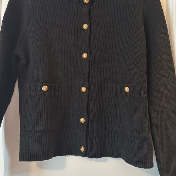 Zara Black Cardigan Button Down size Small - Picture 2 of 5